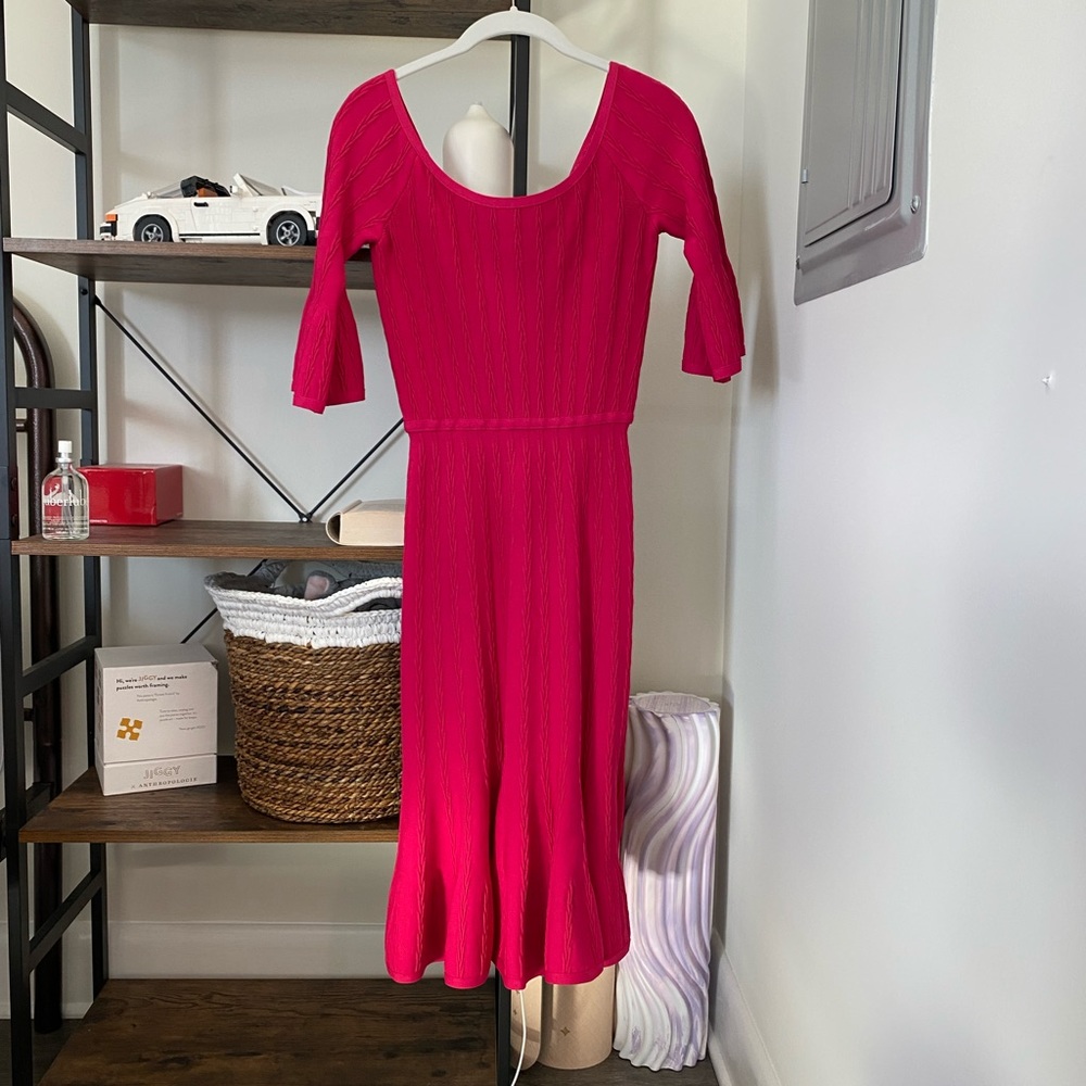 Herve Leger mermaid midi dress